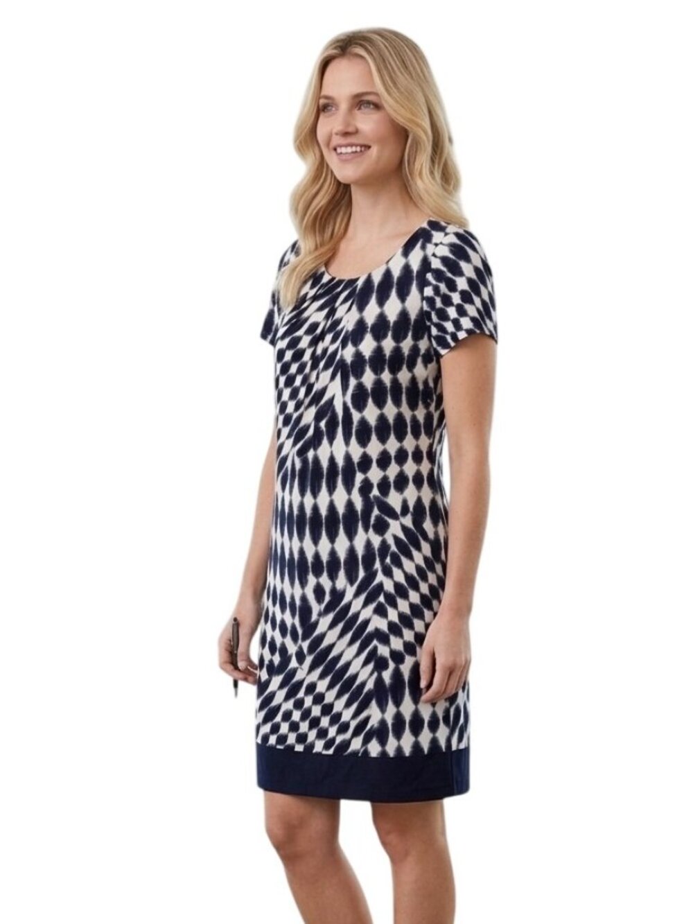 La Fée Maraboutée Graphic Black White Dress 36 Italy Wedding Guest Shower Tea